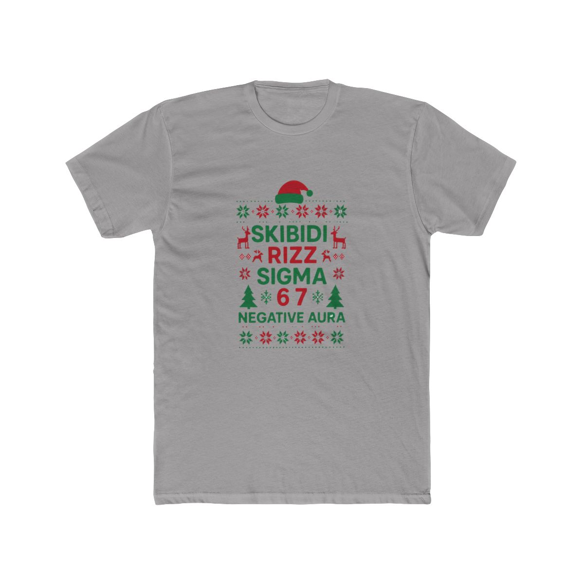 Gen Alpha Christmas Skibidi Santa Funny T Shirt - Holiday Meme Gift