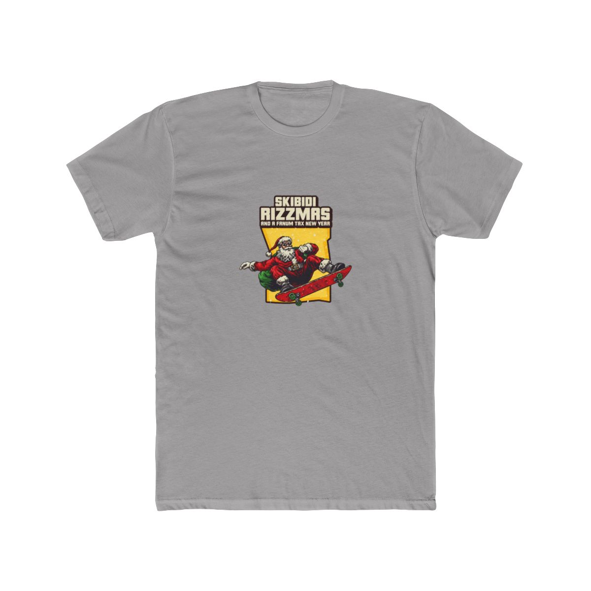 Skibidi Rizzmas Fanum Tax New Year Meme T Shirt - Gen Z Holiday Gift