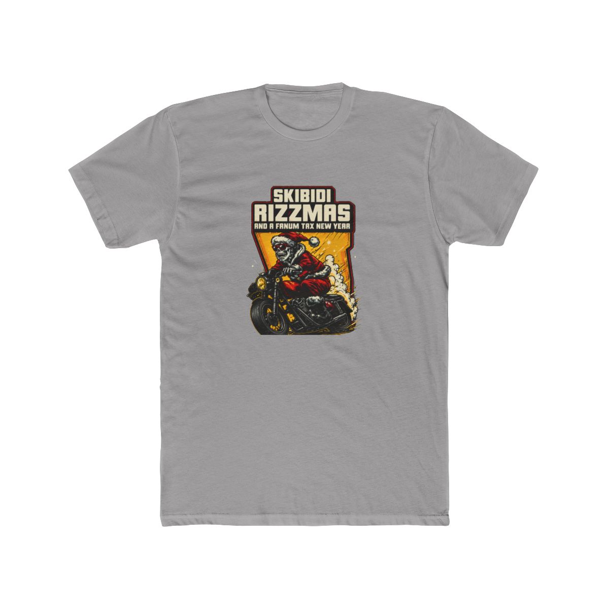 Skibidi Rizzmas Fanum Tax New Year T Shirt - Meme Lord NYE Gear