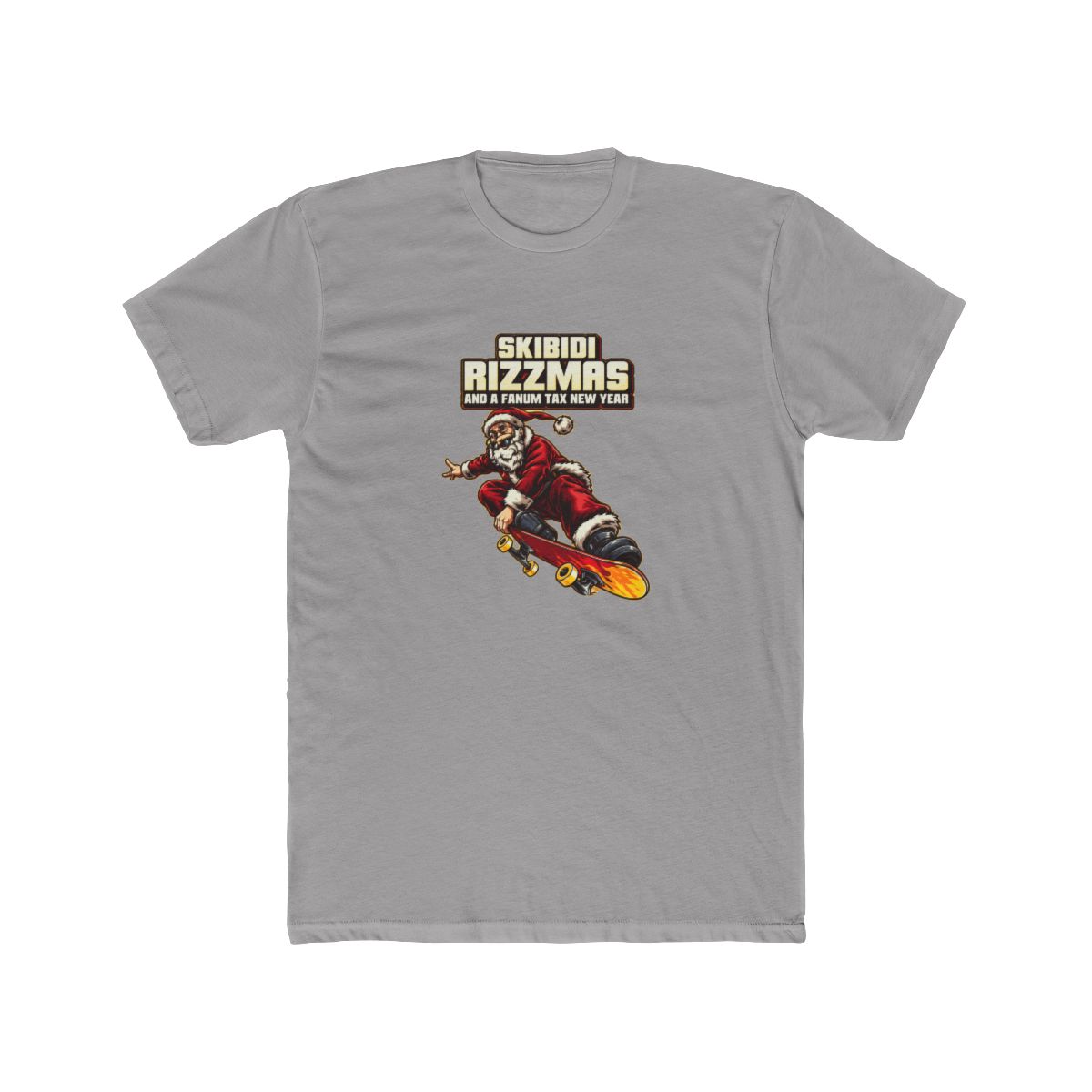 Skibidi Rizzmas Fanum Tax New Year Funny T Shirt - Meme Lover Gift